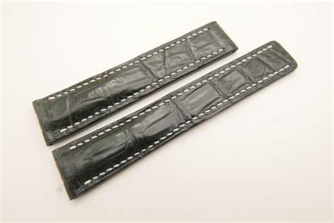 breitling crocodile strap deployment